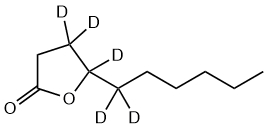 (±)-γ-Decalactone-d5 (4,4,5-d3, hexyl-1,1-d2)