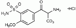2-Amino-1-(4-methoxy-3-sulfonamidophenyl)-2-propanone-methyl-d3 HCl