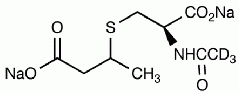 N-Acetyl-D,L-diethylalanine-d3-S-(3-carboxy-1-methylpropyl)-L-cysteine Disodium Salt