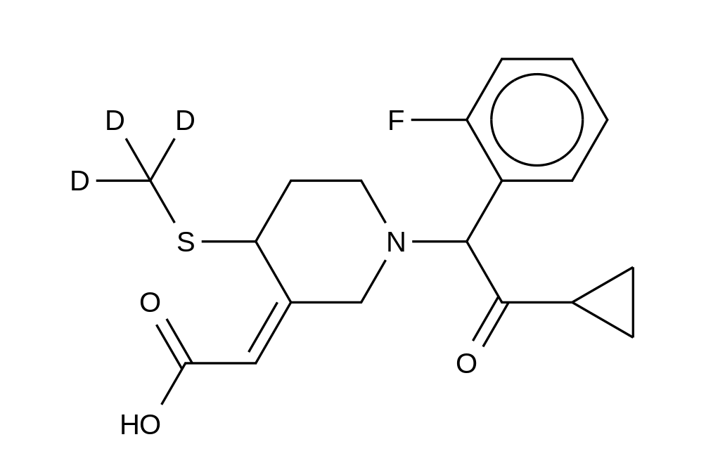 R-106583-d3 (Prasugrel Metabolite)