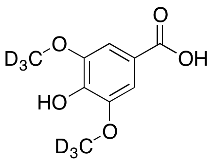 3,5-Dimethoxy-d6-4-hydroxybenzoic Acid
