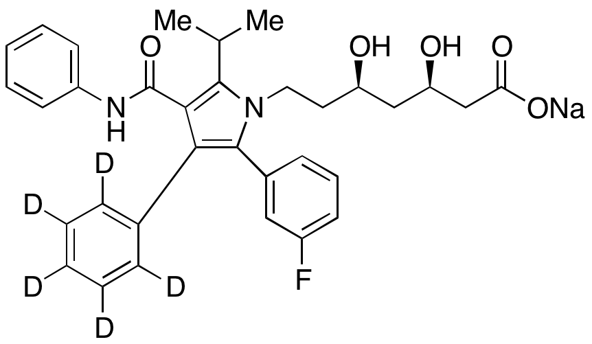 3-Fluoro Atorvastatin Sodium Salt-d5