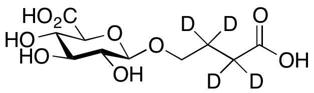 Î³-Hydroxybutyric Acid-d4 Glucuronide