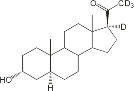 5α-Pregnan-3α-ol-20-one-17,21,21,21-d4