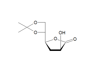 3-Deoxy-5,6-O-isopropylidene-D-arabino-hexonic acid, γ-lactone