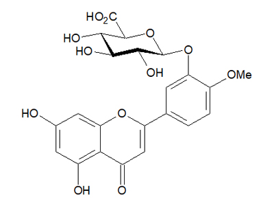 Diosmetin 3'-O-β-D-glucuronide