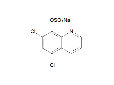 5,7-Dichloro-8-hydroxyquinoline sulfate, sodium salt