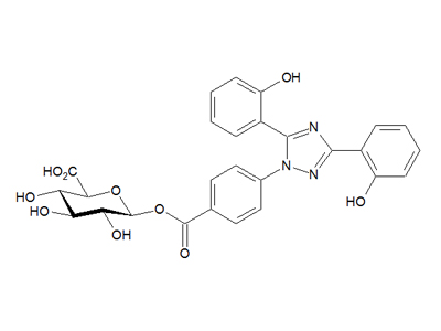 Deferasirox acyl-β-D-glucuronide