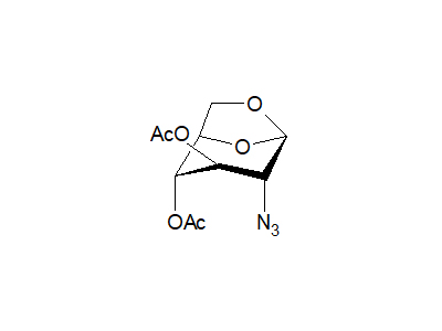 3,4-Di-O-acetyl-1,6-anhydro-2-azido-2-deoxy-β-D-glucopyranose
