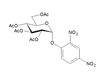 2,4-Dinitrophenyl 2,3,4,6-tetra-O-acetyl-α-D-glucopyranoside