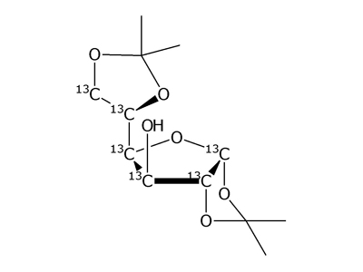 1,2:5,6-Di-O-isopropylidene-α-D-glucofuranose-1,2,3,4,5,6-13C6