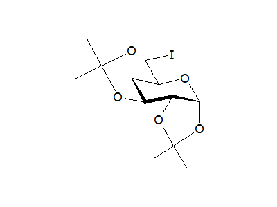 6-Deoxy-6-iodo-1,2:3,4-di-O-isopropylidene-α-D-galactopyranose