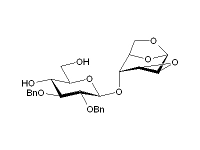 1,6:2,3-Dianhydro-4-O-(2,3-di-O-benzyl-β-D-glucopyranosyl)-β-D-mannopyranose