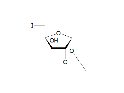 5-Deoxy-5-iodo-1,2-O-isopropylidene-α-D-xylofuranose