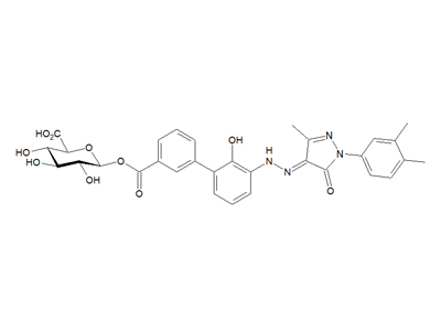 Eltrombopag acyl-β-D-glucuronide