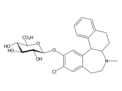 Ecopipam O-β-D-glucuronide