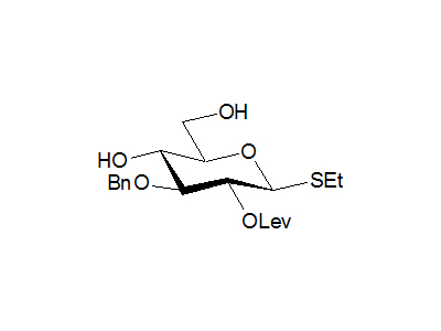Ethyl 3-O-benzyl-2-O-levulinoyl-1-thio-β-D-glucopyranoside