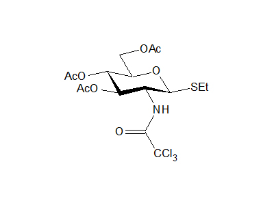 Ethyl 3,4,6-tri-O-acetyl-2-deoxy-1-thio-2-trichloroacetylamino-β-D-glucopyranoside
