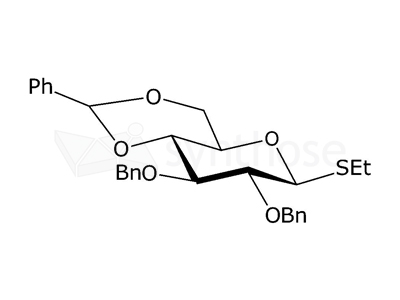 Ethyl 2,3-di-O-benzyl-4,6-O-benzylidene-1-thio-β-D-glucopyranoside