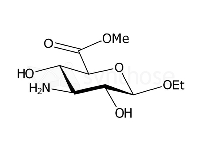 Ethyl 3-amino-3-deoxy-β-D-glucopyranosiduronic acid methyl ester