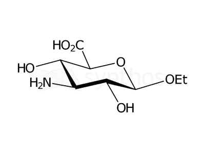 Ethyl 3-amino-3-deoxy-β-D-glucopyranosiduronic acid
