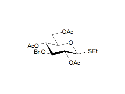 Ethyl 2,4,6-tri-O-acetyl-3-O-benzyl-1-thio-β-D-glucopyranoside