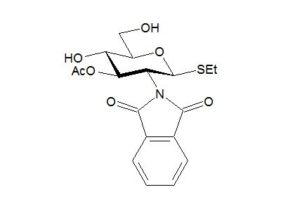 Ethyl 3-O-acetyl-2-deoxy-2-phthalimido-1-thio-β-D-glucopyranoside