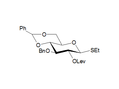 Ethyl 3-O-benzyl-4,6-O-benzylidene-2-O-levulinoyl-1-thio-β-D-glucopyranoside
