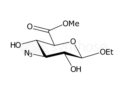 Ethyl 3-azido-3-deoxy-β-D-glucopyranuronic acid methyl ester