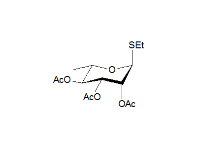 Ethyl 2,3,4-tri-O-acetyl-1-thio-α-L-rhamnopyranoside