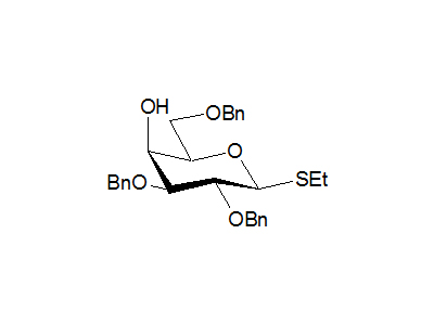 Ethyl 2,3,6-tri-O-benzyl-1-thio-β-D-galactopyranoside