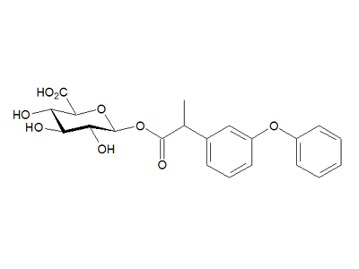 Fenoprofen acyl-β-D-glucuronide
