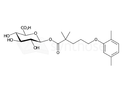 Gemfibrozil acyl-β-D-glucuronide