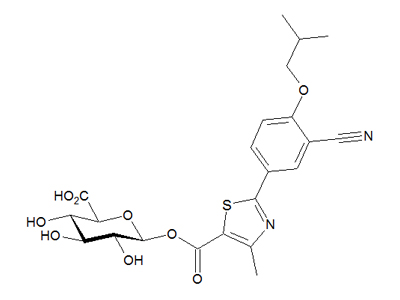 Febuxostat acyl-β-D-glucuronide