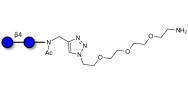 Cellobiose with free terminal amine (Linker-NH2 B)