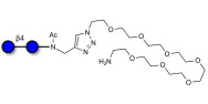 Cellobiose with free terminal amine (Linker-NH2 C)