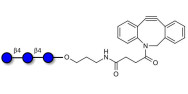 Cellotriose with DBCO (Linker-DBCO A)