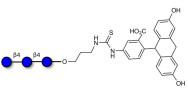 Cellotriose linked to fluorescein (Linker-FLUO A)