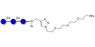 Cellotriose with free terminal amine (Linker-NH2 B)