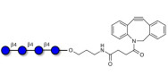 Cellotetraose with DBCO (Linker-DBCO A)