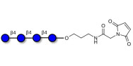 Cellotetraose linked to maleimide (Linker-MAL A)
