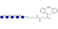 Cellopentaose with DBCO (Linker-DBCO A)
