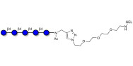 Cellopentaose grafted on gel for affinity chromatography (Linker-GEL A)