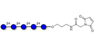 Cellopentaose linked to maleimide (Linker-MAL A)