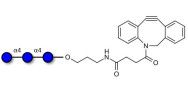 Maltotriose DP3 with DBCO (Linker-DBCO A)