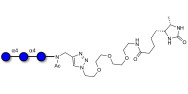 Maltotriose DP3 linked to desthiobiotin (Linker-DBT-A)