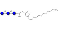 Maltotriose DP3 with free terminal amine (Linker-NH2 B)