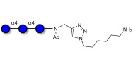 Maltotriose DP3 with free terminal amine (Linker-NH2 D)