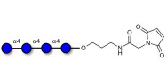 Maltotetraose DP4 linked to maleimide (Linker-MAL A)