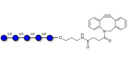 Maltopentaose DP5 with DBCO (Linker-DBCO A)